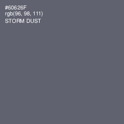 #60626F - Storm Dust Color Image