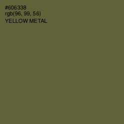 #606338 - Yellow Metal Color Image