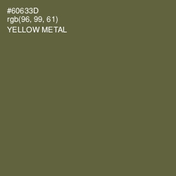 #60633D - Yellow Metal Color Image