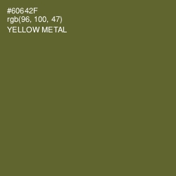 #60642F - Yellow Metal Color Image