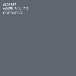 #60656F - Corduroy Color Image