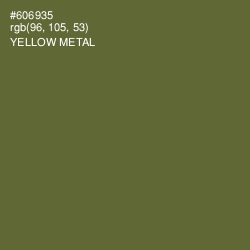 #606935 - Yellow Metal Color Image