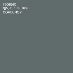 #606B6C - Corduroy Color Image