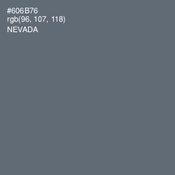 #606B76 - Nevada Color Image