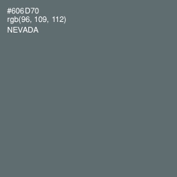 #606D70 - Nevada Color Image