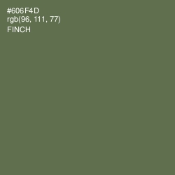 #606F4D - Finch Color Image