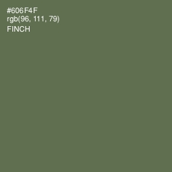 #606F4F - Finch Color Image