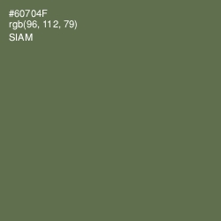 #60704F - Siam Color Image