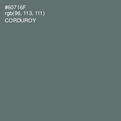 #60716F - Corduroy Color Image