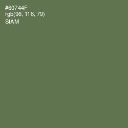 #60744F - Siam Color Image