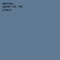 #607A94 - Lynch Color Image