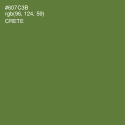 #607C3B - Crete Color Image