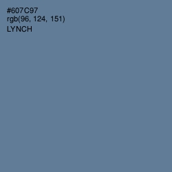 #607C97 - Lynch Color Image