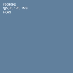 #60809E - Hoki Color Image