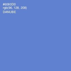 #6080D0 - Danube Color Image