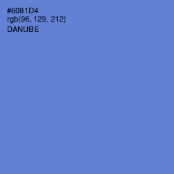 #6081D4 - Danube Color Image