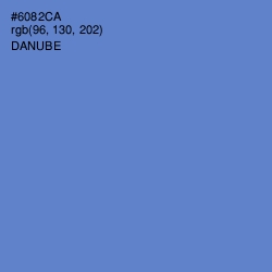 #6082CA - Danube Color Image