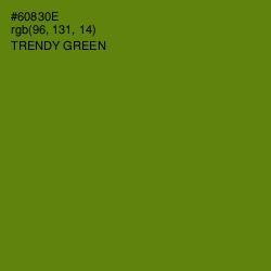 #60830E - Trendy Green Color Image