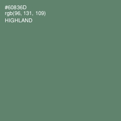 #60836D - Highland Color Image