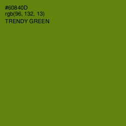 #60840D - Trendy Green Color Image