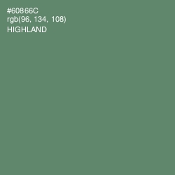 #60866C - Highland Color Image