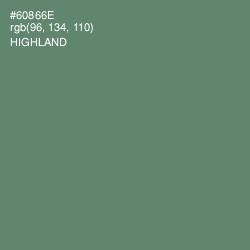 #60866E - Highland Color Image