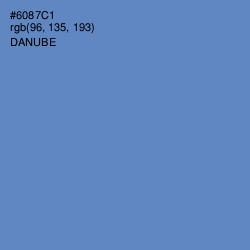 #6087C1 - Danube Color Image