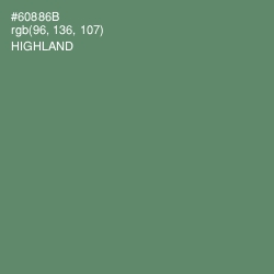#60886B - Highland Color Image