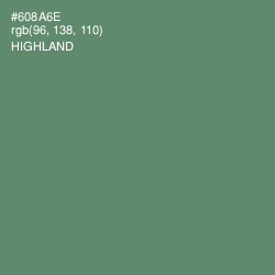 #608A6E - Highland Color Image