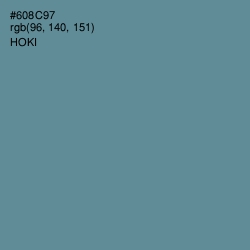 #608C97 - Hoki Color Image