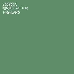 #608D6A - Highland Color Image