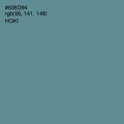 #608D94 - Hoki Color Image