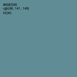 #608D95 - Hoki Color Image