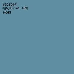 #608D9F - Hoki Color Image