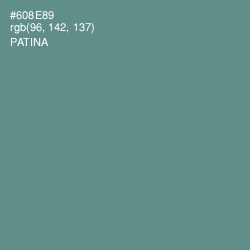 #608E89 - Patina Color Image