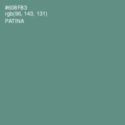 #608F83 - Patina Color Image