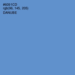 #6091CD - Danube Color Image