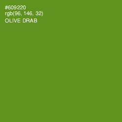 #609220 - Olive Drab Color Image