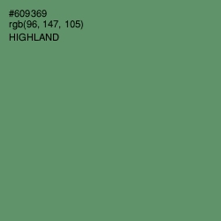 #609369 - Highland Color Image