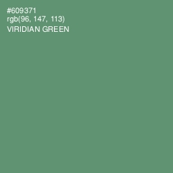 #609371 - Viridian Green Color Image