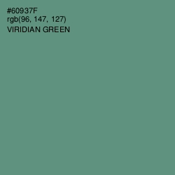 #60937F - Viridian Green Color Image