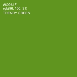 #60961F - Trendy Green Color Image