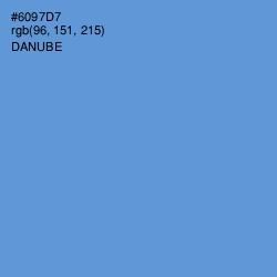 #6097D7 - Danube Color Image