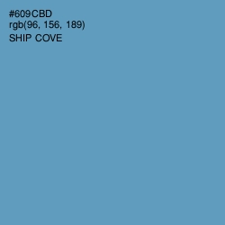 #609CBD - Ship Cove Color Image