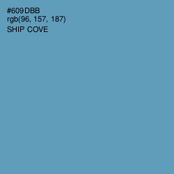 #609DBB - Ship Cove Color Image