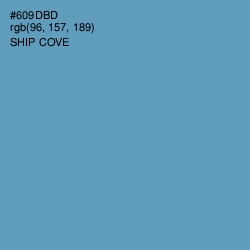 #609DBD - Ship Cove Color Image
