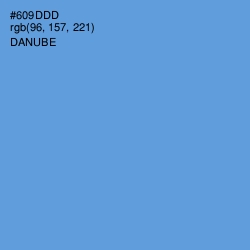 #609DDD - Danube Color Image