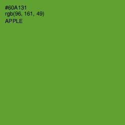 #60A131 - Apple Color Image