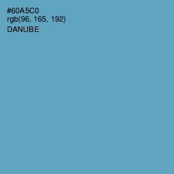#60A5C0 - Danube Color Image