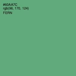 #60AA7C - Fern Color Image